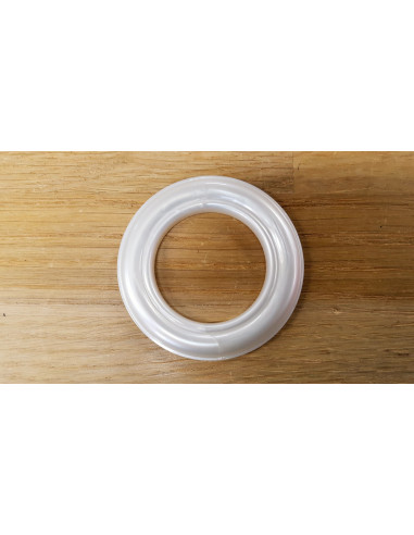 Œillets à clipser, 40mm, nacré