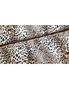 Viscose léopard