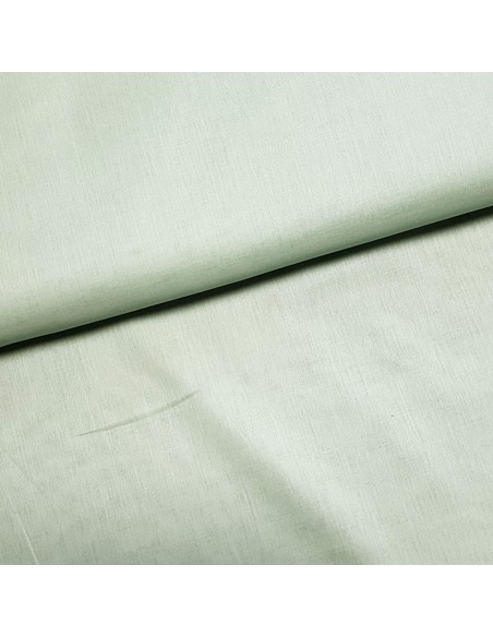 Tissu, Voile de Coton Uni, Vert Clair, Laize 140 cm, 100% Coton 98g/m²