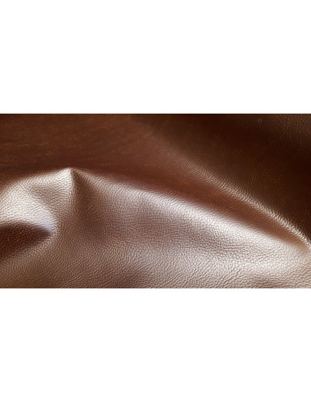 Simili cuir uni, cuivre rosé