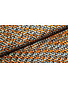 Twill viscose stretch, géométrique