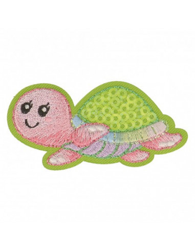Ecusson thermocollant tortue