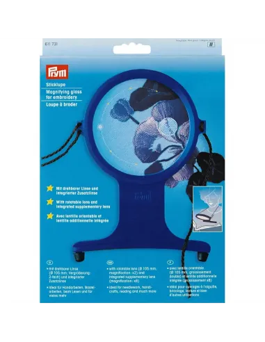 Loupe à broder Prym Ø 10,5 cm | Zephyr Tissus