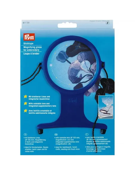 Loupe à broder Prym Ø 10,5 cm | Zephyr Tissus