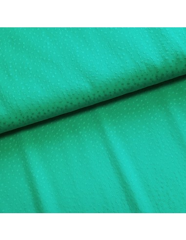 Tissu, Viscose Piquée Unie, Vert Sapin, Laize 140 cm, 100% Viscose 170g/ml