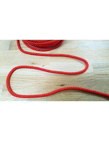 Cordelière, Ø4mm, orange