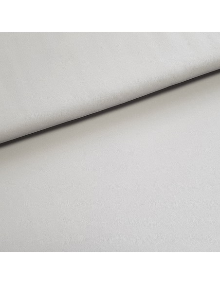 Tissu, Crêpe Mousseline Uni, Gris Clair, Laize 147 cm, 100% Polyester