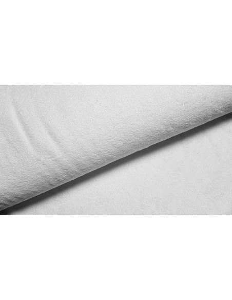 Eponge de bambou bouclette, blanc