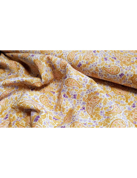 Double gaze, motifs cachemire