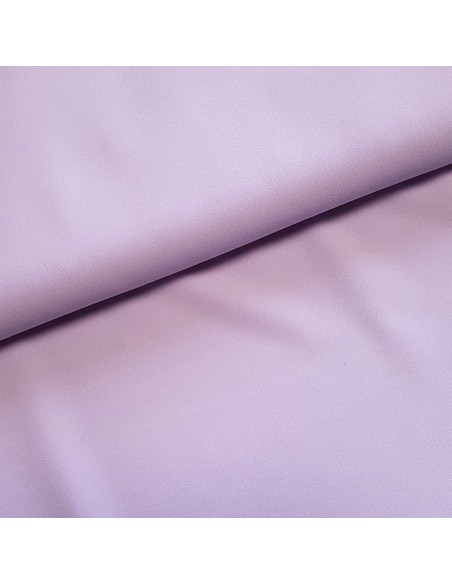Tissu, Crêpe Léger Uni, Mauve, Laize 147 cm, 100% Polyester 169g/m²