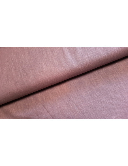 Lin lavé, rose poudré