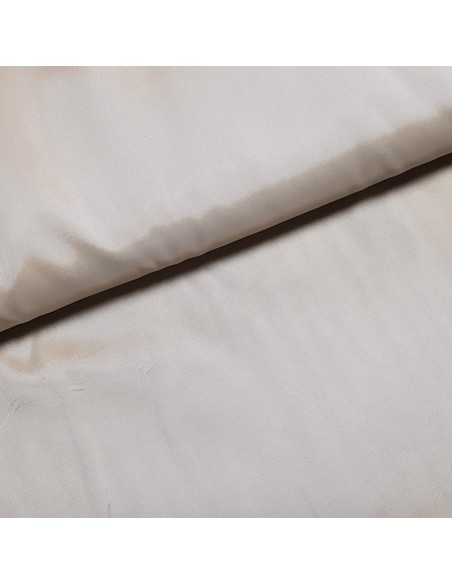 Tissu, Doublure Pongé Antistatique, Écru, Laize 150 cm, 100% Acétate