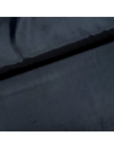 Tissu, Doublure Pongé Antistatique, Bleu Marine, Laize 150 cm, 100% Acétate