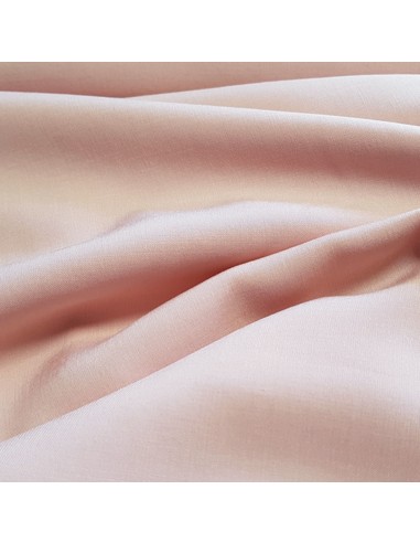 Tissu, Viscose Unie, Rose Poudré, Laize 145 cm, 100% Viscose