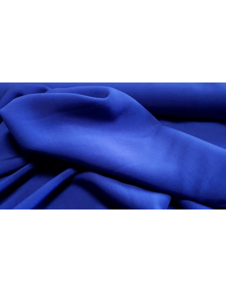 Viscose unie, bleu roi