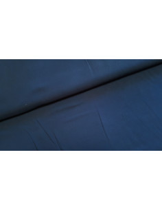 Viscose unie, bleu marine