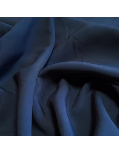 Tissu, Viscose Unie, Bleu Marine, Laize 150 cm, 100% Viscose 2