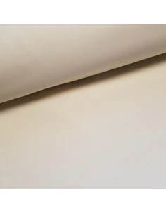 Tissu, Toile d'Extérieur Unie, Écru, Laize 300 cm, 100% Polyester Traitement Téflon 271g/m²