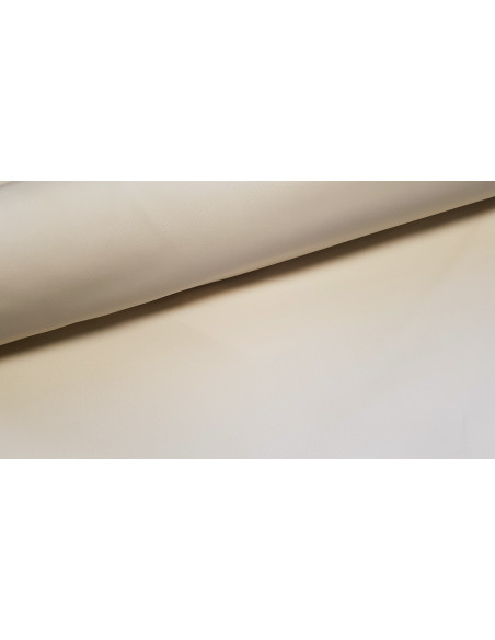 Toile d'extérieur unie, téflon, écru