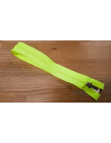 Fermeture éclair Prym Z54 jaune fluo 55 cm | Zephyr Tissus