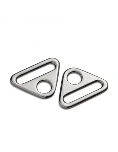 Anneaux triangulaires Prym 25 mm noir | Zephyr Tissus