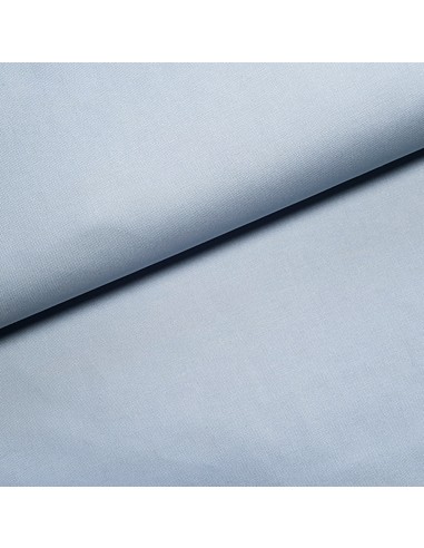 Tissu, Canvas Uni, Bleu Ciel, Laize 140 cm, 100% Coton 322g/m²