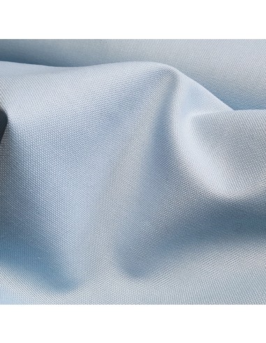Tissu, Canvas Uni, Bleu Ciel, Laize 140 cm, 100% Coton 322g/m²