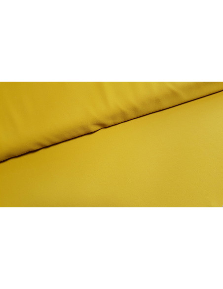 Crêpe mousseline, jaune moutarde