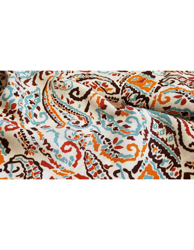 Viscose imprimée, psychédélique