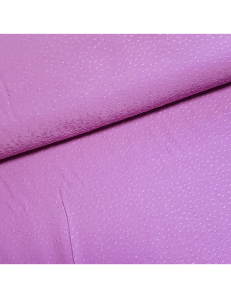 Tissu, Viscose Piquée Unie, Mauve, Laize 140 cm, 100% Viscose 170g/ml