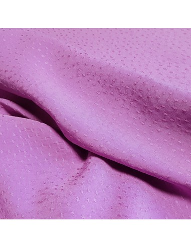 Tissu, Viscose Piquée Unie, Mauve, Laize 140 cm, 100% Viscose 170g/ml
