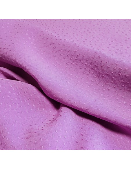 Tissu, Viscose Piquée Unie, Mauve, Laize 140 cm, 100% Viscose 170g/ml