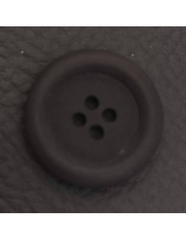 Bouton 4 trous, Ø 21 mm, bleu