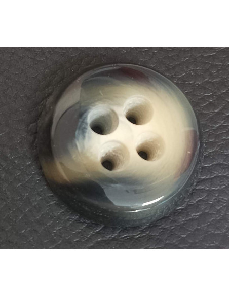 Bouton 4 trous, Ø 33 mm, vert