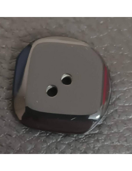 Bouton 2 trous, Ø 19 mm, noir