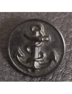 Bouton à queue, Ø 17 mm, noir