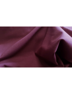 Jersey de coton uni, bio, prune 2