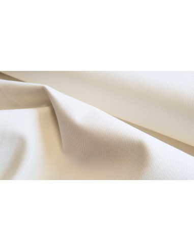 Sergé de coton épais, écru