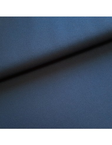 Tissu, Crêpe Léger Uni, Bleu Marine, Laize 147 cm, 100% Polyester