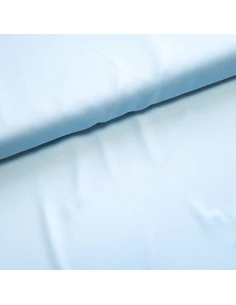 Tissu, Microfibre Micro Satin, Bleu Clair, Laize 150 cm, 100% Polyester