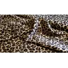 Crêpe léger imprimé, léopard