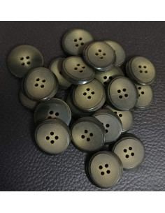 Bouton 4 trous, Ø 21 mm, vert 2