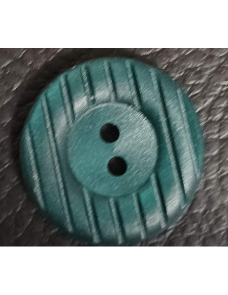 Bouton 2 trous, Ø 21 mm, vert