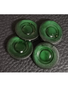 Bouton tunnel, Ø 17 mm, vert 2