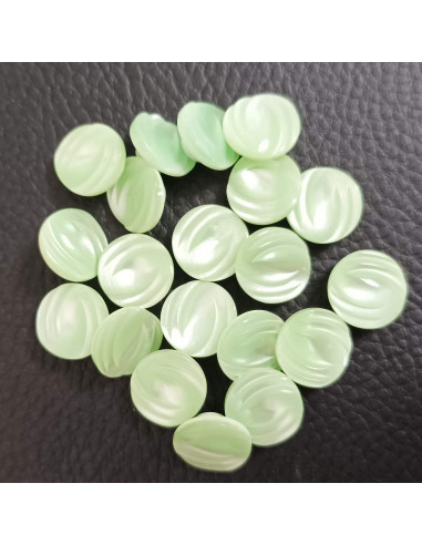 Bouton à queue, Ø 12 mm, vert