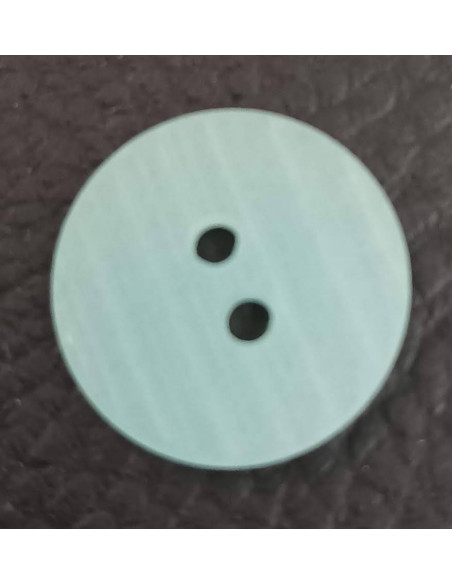 Bouton 2 trous, Ø 17 mm, vert