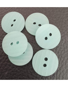 Bouton 2 trous, Ø 17 mm, vert 2
