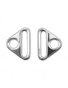 Anneau triangulaire Prym argent 25 mm | Zephyr Tissus 2