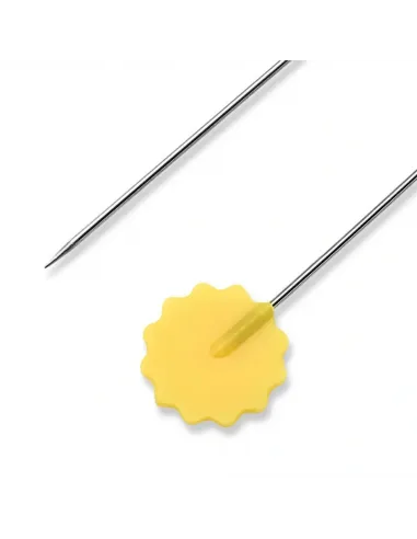Épingles quilting Prym tête fleur jaune | Zephyr Tissus