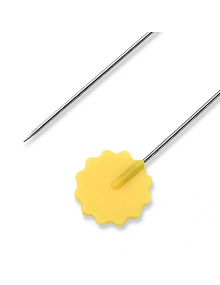 Épingles quilting avec tête de fleur